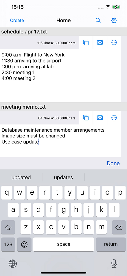 Ekran edycji txt-maker